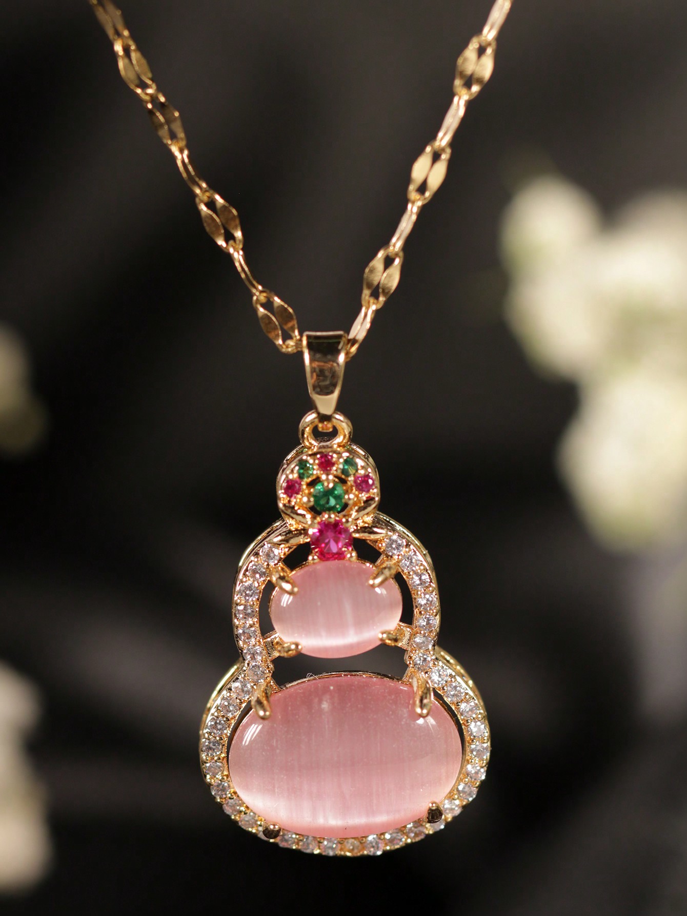 Luxury Lifestyle Party - 1 piece of 18K gold-plated Chinese-style